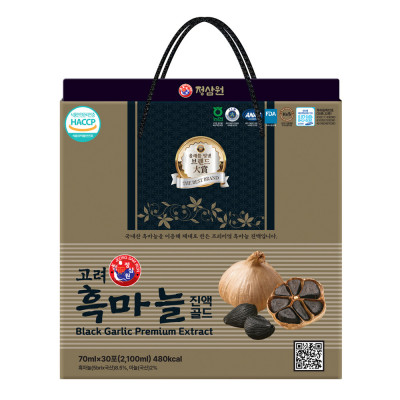 정삼원 고려 흑마늘 진액 골드 70ml x 30포 [원산지:국산]